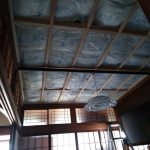 断熱材入れ完了