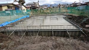 天童市T様邸基礎工事