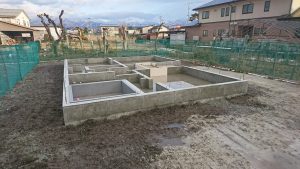 天童市T様邸基礎工事